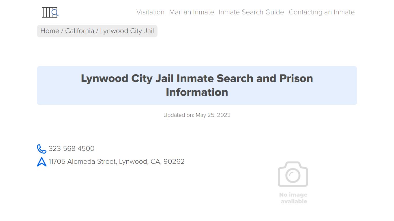 Lynwood City Jail Inmate Search, Visitation, Phone no. & Mailing ...